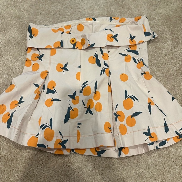 Anthropologie Maeve Dylan Mierzwinski Strapless Foldover Structured top XL NWT - Picture 5 of 6